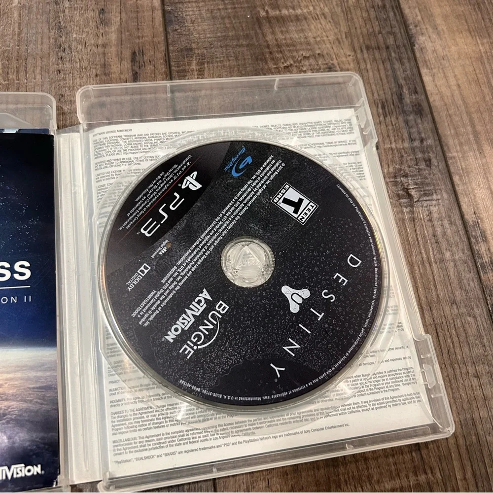 Destiny PS3 - Sony PlayStation 3 No‎ Manual